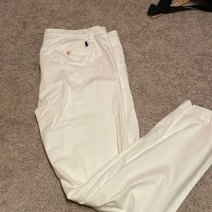White Ralph Lauren Polo Dress Pants